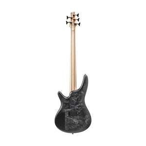 Ibanez SR305EDX-BZM 5-String Bass Guitar, Black Ice Frozen Matte
