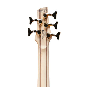 Ibanez SR305EDX-BZM 5-String Bass Guitar, Black Ice Frozen Matte