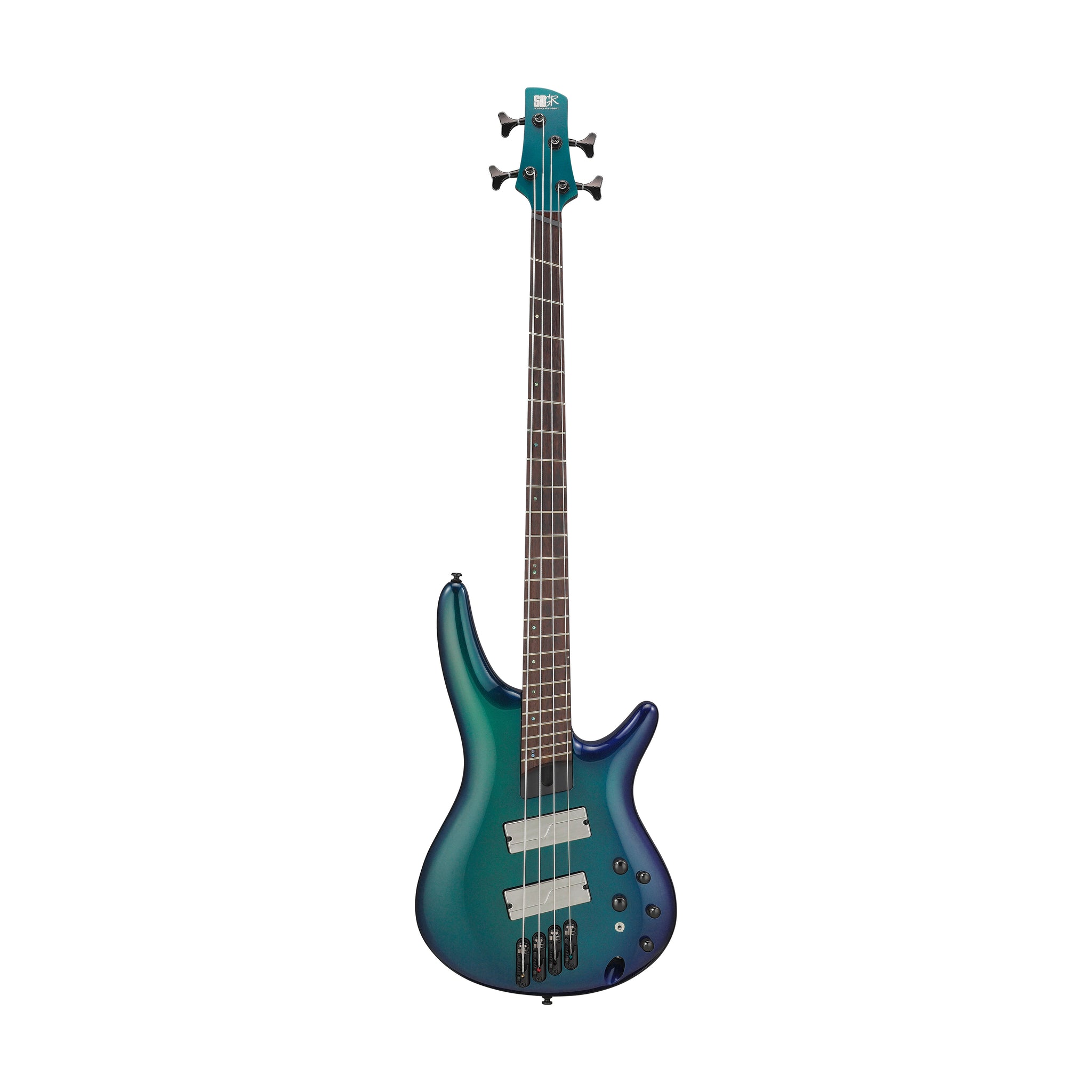 Ibanez SRMS720-BCM Electric Bass Guitar, Blue Chameleon