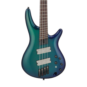 Ibanez SRMS720-BCM Electric Bass Guitar, Blue Chameleon