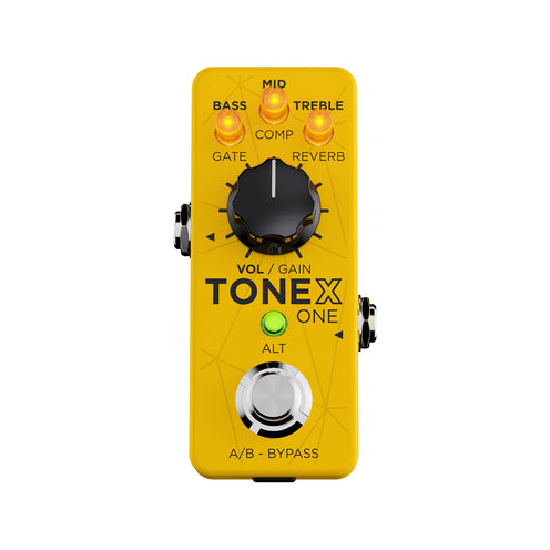 IK Multimedia TONEX ONE Brown Sound Amp Pedal, Limited Edition Yellow