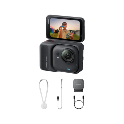 Insta360 GO Ultra, Standard Bundle, Midnight Black
