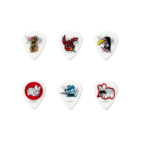 Jim Dunlop BL109P.73 Frank Kozik Series 1 Guitar Picks, 0.73mm, 6-Pack