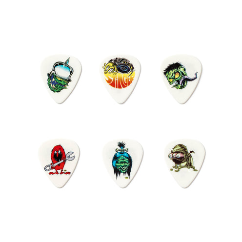 Jim Dunlop BL111P.73 Dirty Donny Series 1 Guitar Picks, 0.73mm, 6-Pack