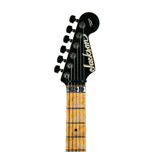 Jackson USA Custom Shop Big Rob Knowles Masterbuilt San Dimas HS FR Electric Guitar, Black on Pink