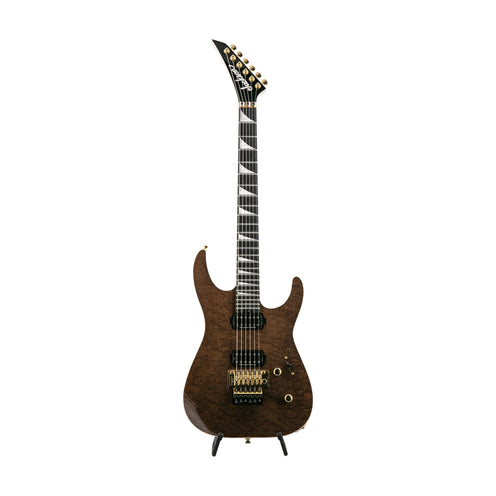 Jackson MJ Series Dinky DKRP Burl Mahogany Electric Guitar, Ebony FB, Dark Mocha