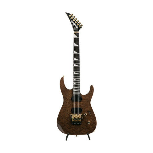 Jackson MJ Series Dinky DKRP Burl Mahogany Fluence Electric Guitar, Ebony FB, Dark Mocha