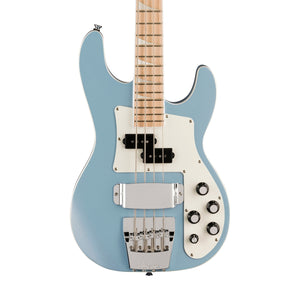 Jackson X Series Concert Bass CBXNT DX IV Electric Bass Guitar, Maple FB, Ice Blue Metallic