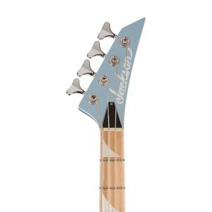 Jackson X Series Concert Bass CBXNT DX IV Electric Bass Guitar, Maple FB, Ice Blue Metallic