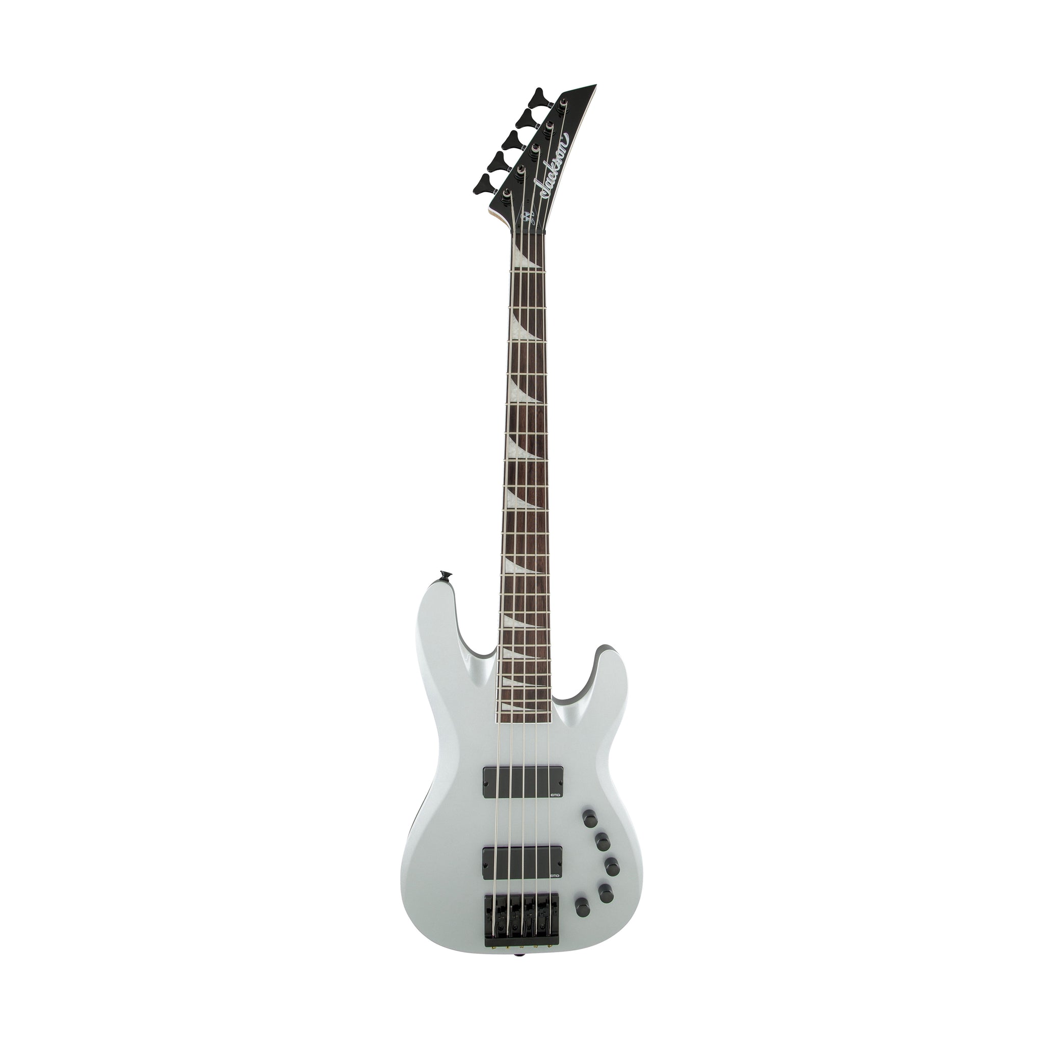 Jackson Signature David Ellefson Concert Bass CBX V Guitar, Laurel FB, Quicksilver