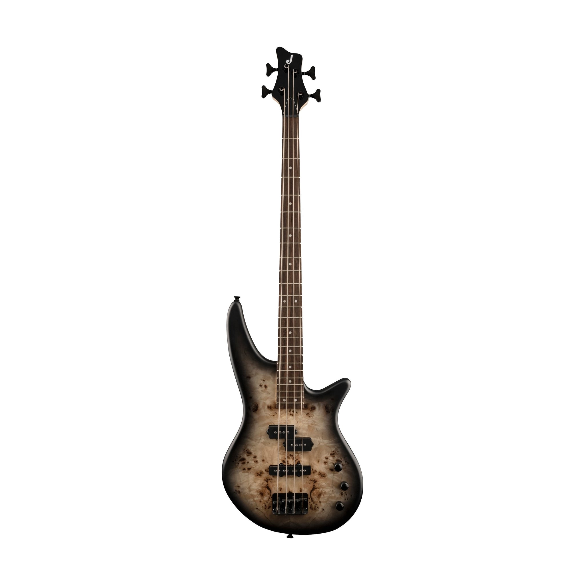 Jackson JS Series Spectra JS2P IV Electric Bass Guitar, Laurel FB, Black Burst