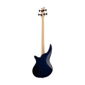 Jackson JS Series Spectra JS2P IV Electric Bass Guitar, Laurel FB, Blue Burst