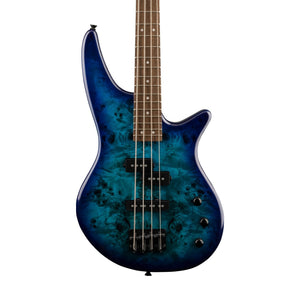 Jackson JS Series Spectra JS2P IV Electric Bass Guitar, Laurel FB, Blue Burst