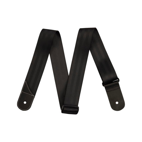 Jackson Seatbelt Shark Fin Guitar Strap, Black