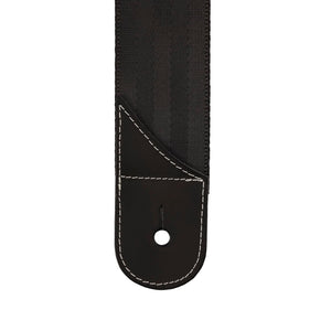 Jackson Seatbelt Shark Fin Guitar Strap, Black