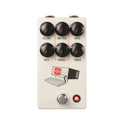 JHS Hard Drive Distortion Guitar Pedal, Tan