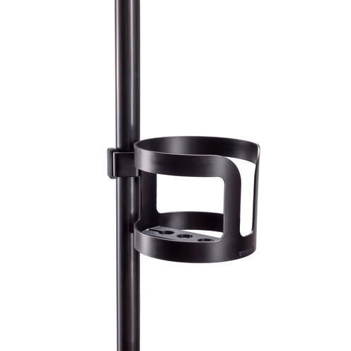K&M 16026 Universal Drink Holder, XL, Black