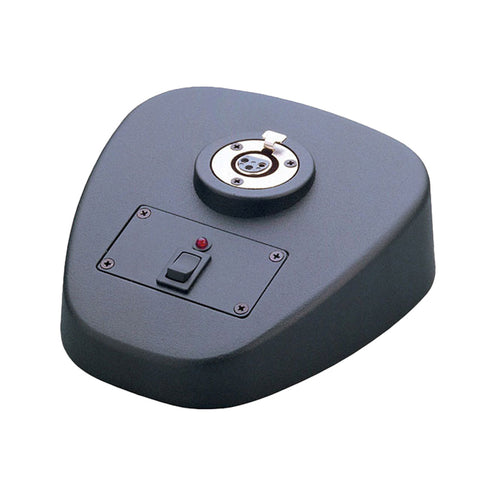 K&M 29394-000-55 29394 Microphone Table Base, Black (B-Stock)