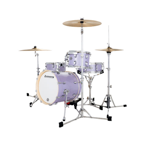 Ludwig LC279Q3 Breakbeats by Questlove 4pcs Shell Pack w/Bag, Lilac Sparkle