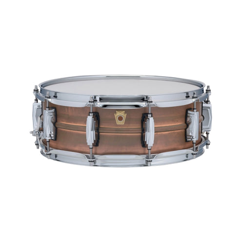Ludwig LC661T 5x14inch Copperphonic Snare Drum, RAW Natural Patina Shell, Tube Lugs