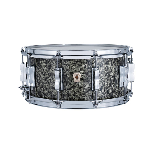 Ludwig LS403XX6A 6.5x14inch Classic Maple Snare Drum, Moss Green Pearl