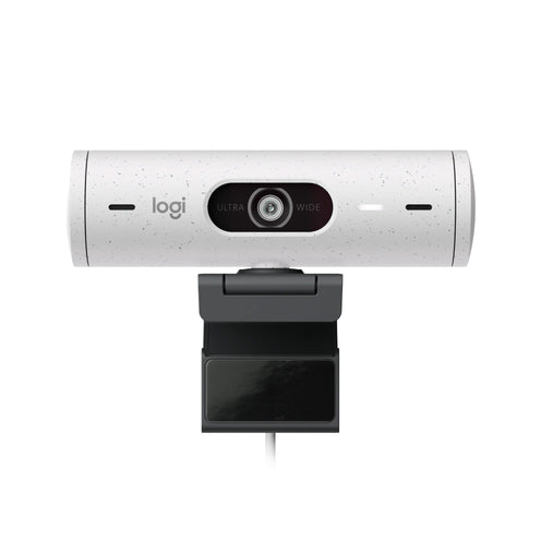 Logitech Brio 500 Full HD Webcam, Off-white