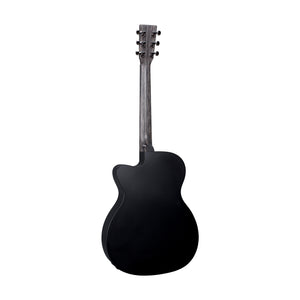Martin X Series OMC-X1E Acoustic Guitar w/Bag, Jett Black