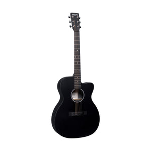 Martin X Series OMC-X1E Acoustic Guitar w/Bag, Jett Black