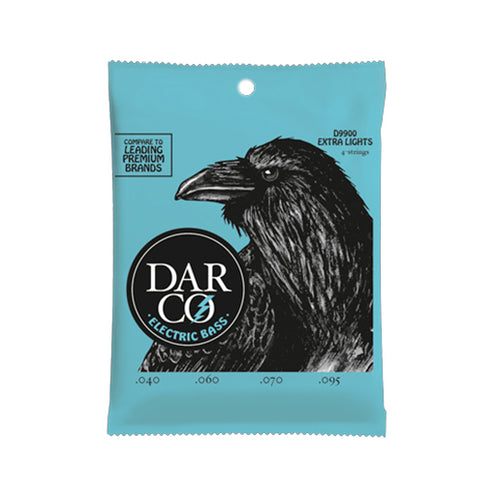 Martin Darco 4-String Bass Guitar Strings, Extra Light