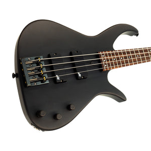 Manson Guitar Works E-Bass Electric Guitar, RW FB, Dry Satin Black
