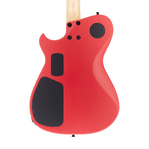 Manson Guitar Works MB-1 New Era Sustainiac Electric Guitar, RW FB, Satin Fire Red