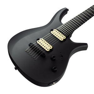 Manson Guitar Works ORYX VII Electric Guitar, Dry Satin Black