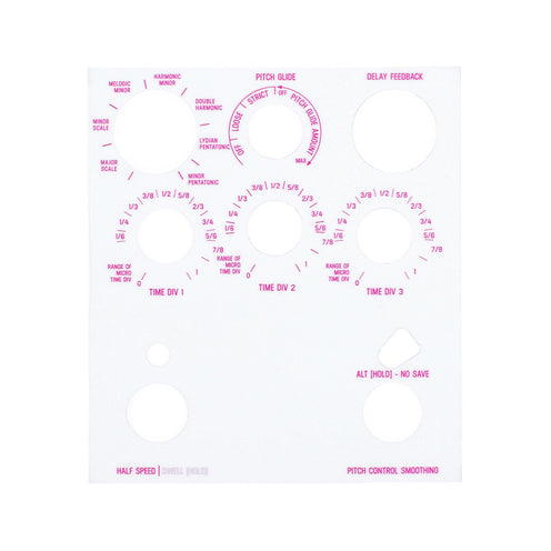 Meris Hedra Pedal Alt Function Overlay