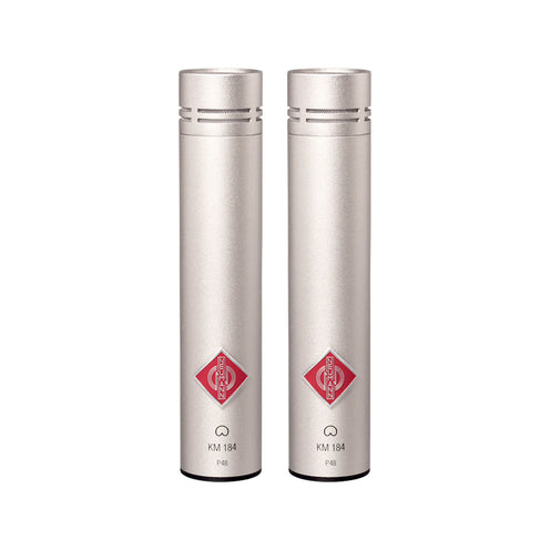 Neumann KM 184 Stereo Set Small-diaphragm Cardioid Microphone Pair, Nickel
