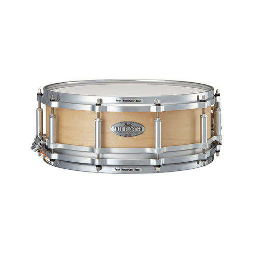 Pearl FTMM1450-321 14x5inch Free Floating Maple Snare Drum, Satin Maple