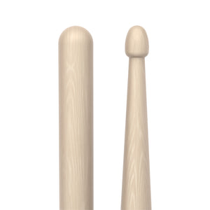 Promark RBHR565AW Rebound 5A .565 Hickory Acorn Wood Tip Drumstick, Raw Finish