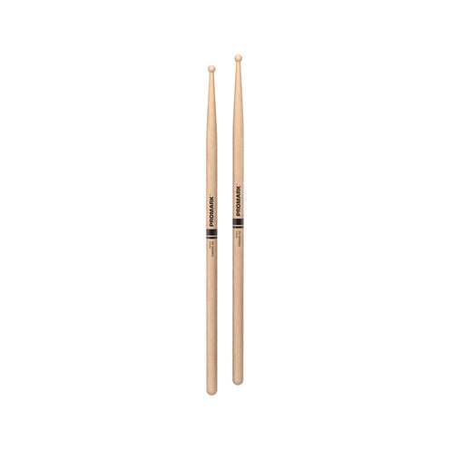 Promark RBM565RW Finesse 5A .565 Lacquered Maple Drumsticks, Wood Tip
