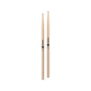 Promark RBM595RW Finesse 5B .595 Lacquered Maple Drumsticks, Wood Tip