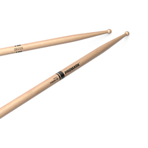 Promark RBM595RW Finesse 5B .595 Lacquered Maple Drumsticks, Wood Tip