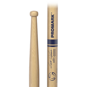 Promark TXDC27W Hickory Scott Johnson "Scooter" Marching Stick