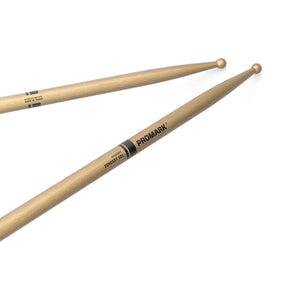 Promark TXSD1W Concert SD1 Hickory Stick, Wood Large Round Tip