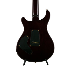 PRS Custom 24 Piezo 10 Top Electric Guitar w/Case, Dark Violet Smokewrap Burst
