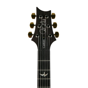 PRS Custom 24 Piezo 10 Top Electric Guitar w/Case, Dark Violet Smokewrap Burst