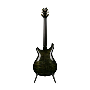 PRS Hollowbody II Piezo 10 Top Electric Guitar w/Case, Custom Color, Trampas Green Smokeburst