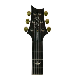 PRS Hollowbody II Piezo 10 Top Electric Guitar w/Case, Custom Color, Trampas Green Smokeburst