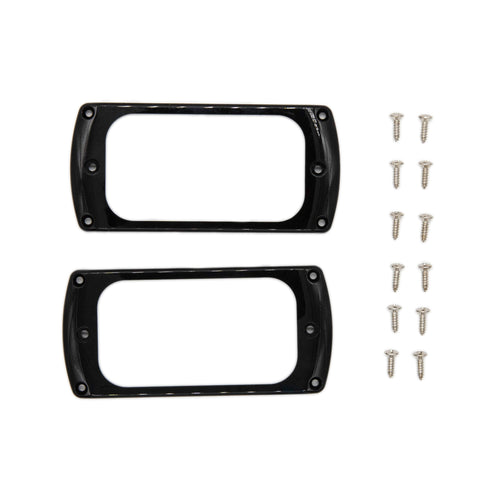 PRS SE Series Uncovered Humbucker Pickup Rings, Black, Set of 2