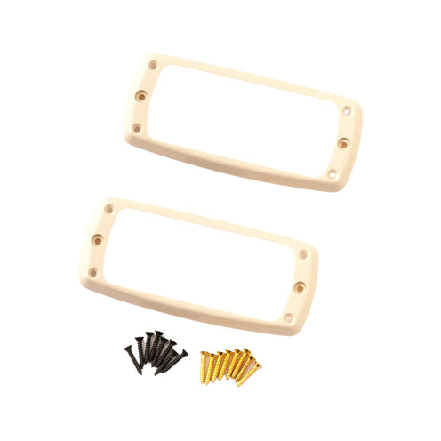 PRS SE Series Covered Humbucker Pickup Rings, Ivory, Set of 2