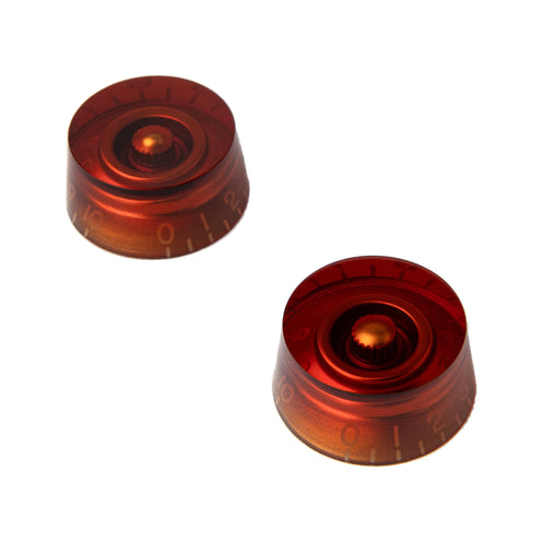 PRS SE Guitars Knobs w/1/4inch Shaft, Amber