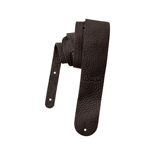 PRS 2 Inch Signature Buffalo Reversible Guitar Strap, Dark Brown