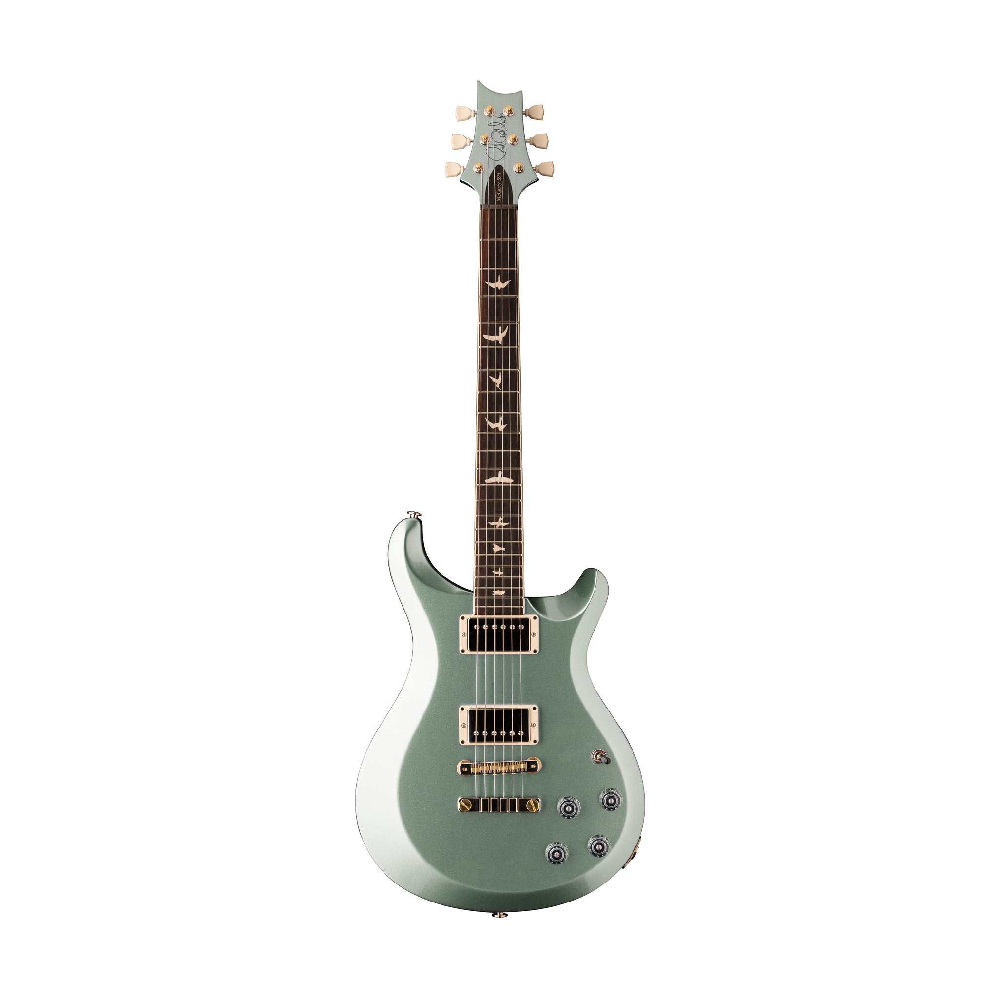 PRS S2 McCarty 594 Thinline Electric Guitar, Frost Green Metallic